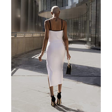 Stunning Women's Bodycon Dress with Sweetheart Neckline