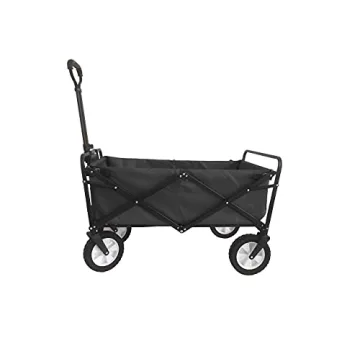 HUGELEAF Utility Wagon - Collapsible & Heavy Duty Cart