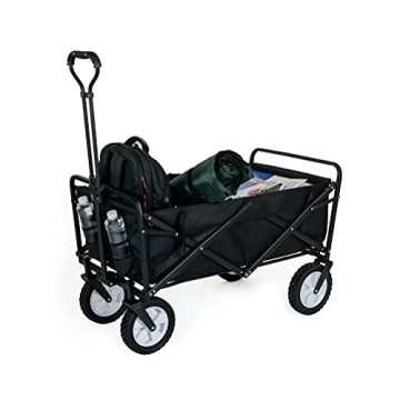 HUGELEAF Utility Wagon - Collapsible & Heavy Duty Cart
