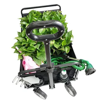 HUGELEAF Utility Wagon - Collapsible & Heavy Duty Cart