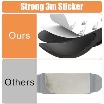 Kitchen Appliance Cord Winder 3 Pack,Cord Organizer Cord Holder Cord Wrapper Appliance Cord Organizer Stick On Tidy Wrap Cable Hider for Coffee Maker Mixer Air Fryer and Pressure Cook