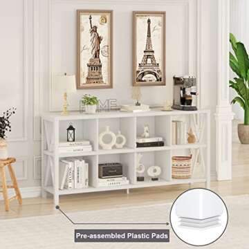 FATORRI 8 Cube Storage Organizer for Versatile Spaces