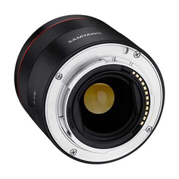 Samyang SYIO45AF-E 45mm F1.8 Full Frame Auto Focus Compact Lens for Sony E-Mount