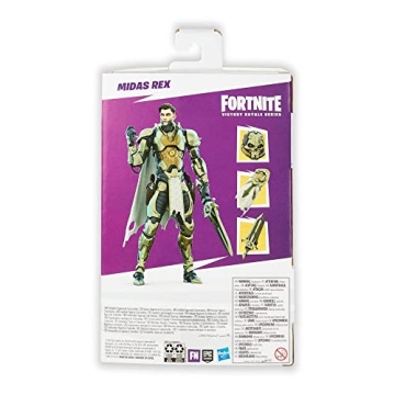 FORTNITE Midas Rex 6-inch Action Figure - Collector's Delight