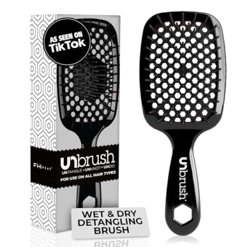 FHI Heat UNbrush: Ultimate Detangling Brush for All Hair Types