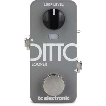 TC Electronic Ditto 2 Looper Pedal: Unleash Your Creativity!