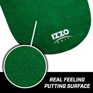 IZZO 3' x 9' Golf Indoor Putting Mat for Practice