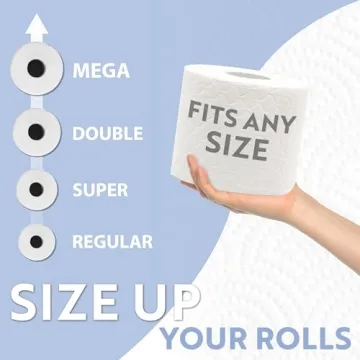 Stylish BROOKSTONE Black Toilet Paper Holder for Bathrooms