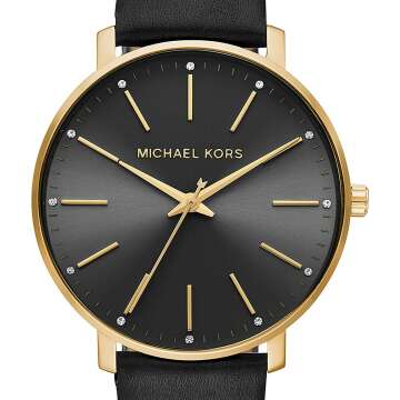Michael Kors Pyper Three-Hand Stainless Steel Watch