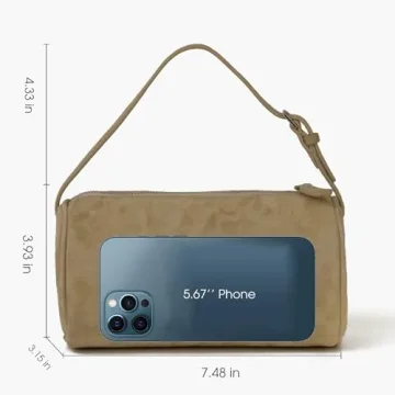 Stylish DONNAIN Suede Leather Crossbody Bag for Women