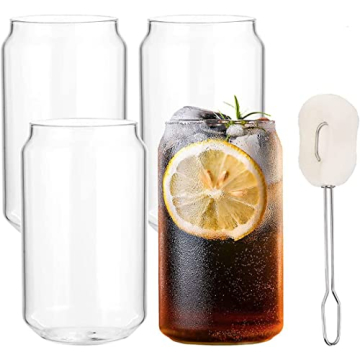 ALINK 20oz Drinking Glasses Set of 4 for All Beverages