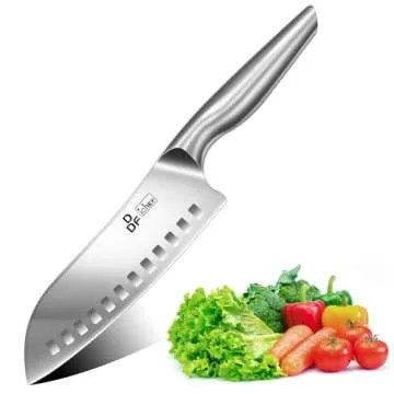 Professional Santoku Kitchen Knife for All Levels