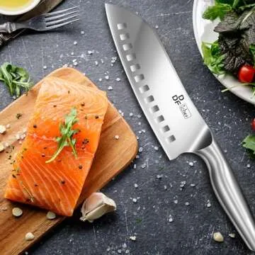 Professional Santoku Kitchen Knife for All Levels