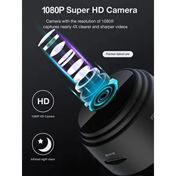 senri Mini Security Camera 1080P HD for Home Monitoring