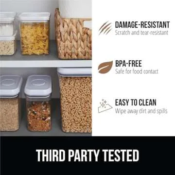 GORILLA GRIP DripGuard Drawer and Shelf Liner for Cabinet, Slip Resistant Non Adhesive Protection for Kitchen, BPA Free Smooth Surface Plastic Liners for Cabinets, Bathroom Drawers, 12x10, Gray