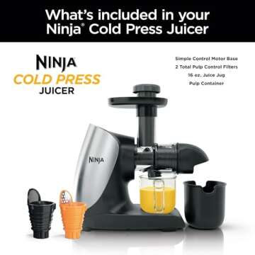 Ninja Cold Press Juicer Pro: The Ultimate Compact Juicing Experience