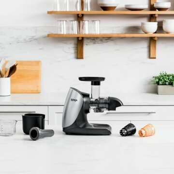 Ninja Cold Press Juicer Pro - Compact Nutrient-Rich Juicer