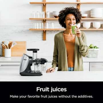 Ninja Cold Press Juicer Pro - Compact Nutrient-Rich Juicer