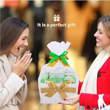 Mothers Day Gift Basket - Melon Cucumber Bed Bath and Body Gift Baskets for Mom & Wife! Relaxing Bath Gift Set Bubble Bath Basket Body Lotion Gift Set for Holiday Gift Baskets!