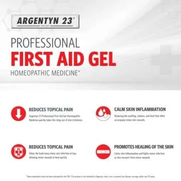 Argentyn 23 Professional Silver First Aid Gel 2oz Pump