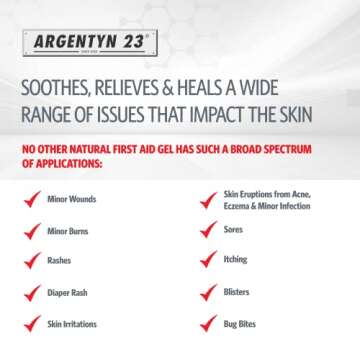 Argentyn 23 Professional Silver First Aid Gel 2oz Pump