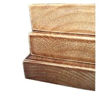 Stylish WGX Wood and Metal Wine Rack Serving Cart