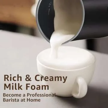 4-in-1 Electric Milk Frother for Lattes and More