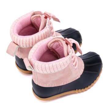 BMCiTYBM Toddler Winter Boots Waterproof Slip Resistant