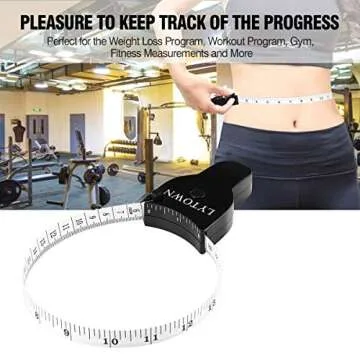 Accurate 2PCS Body Measuring Tape for Fitness and Tailoring