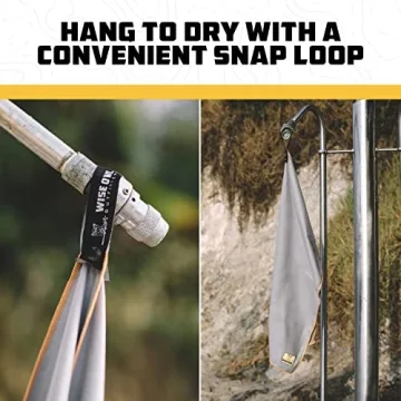 Wise Owl Camping Towel Ultra Soft Quick Dry Microfiber