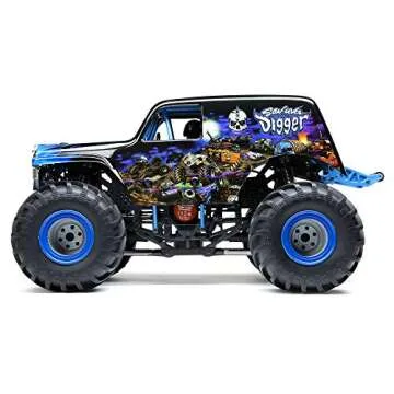 Losi RC Truck LMT 4 Wheel Drive Solid Axle Monster Truck RTR Battery and Charger Not Included Son-uva Digger LOS04021T2