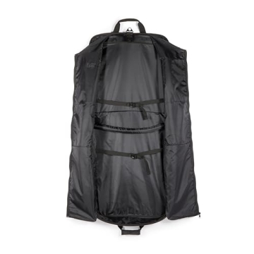 Amazon Basics Premium Travel Garment Bag for Suits & Dresses