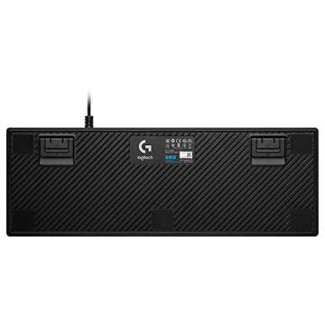 Logitech G810 Orion Spectrum RGB Mechanical Gaming Keyboard – Easy-Access Media Control, Backlit Multicolor LED, Romer-G Mechanical Key Switches