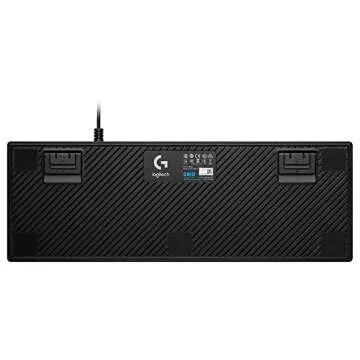 Logitech G810 Orion Spectrum RGB Mechanical Gaming Keyboard – Easy-Access Media Control, Backlit Multicolor LED, Romer-G Mechanical Key Switches