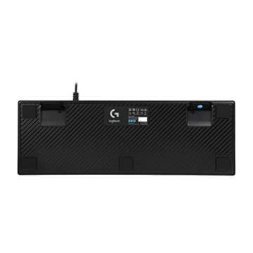 Logitech G810 Orion Spectrum RGB Mechanical Gaming Keyboard – Easy-Access Media Control, Backlit Multicolor LED, Romer-G Mechanical Key Switches