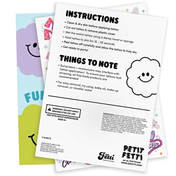 xo, Fetti Pink Temporary Tattoos for Fun Parties and Favors