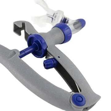 YUELY 5ml Veterinary Injector Adjustable and Continuous Automatic Self Refill Syringe for Livestock ...