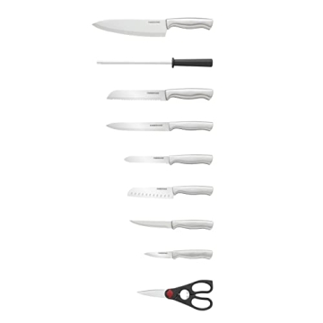 Farberware 15-Piece High-Carbon Knife Set - Sharp & Sleek