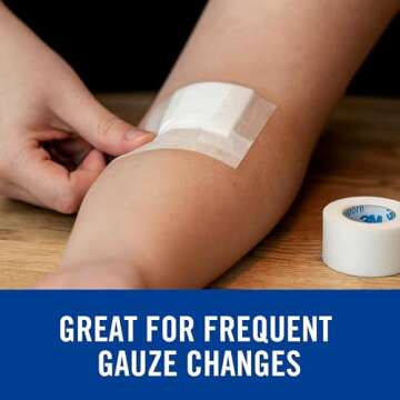 Nexcare Gentle Paper Tape for Secure, Gentle Wound Care