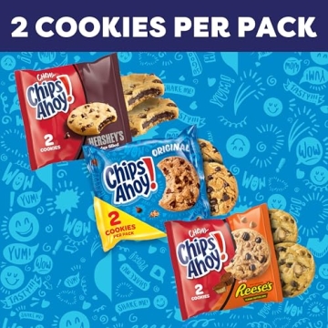 CHIPS AHOY! Cookie Variety Pack - 50 Snacks