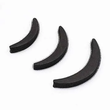 LOVEF 6Pcs Charming Fringe BUMP IT UP Volume Inserts Do Beehive Styler Clip Stick Tool Magic Hair Base Comb Princess Party Prom Accessories