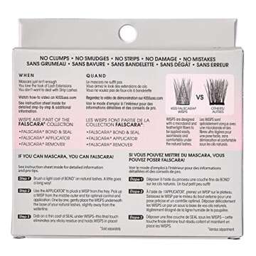 Kiss Falscara Eyelash Wisps Lengthening (Pack of 3)