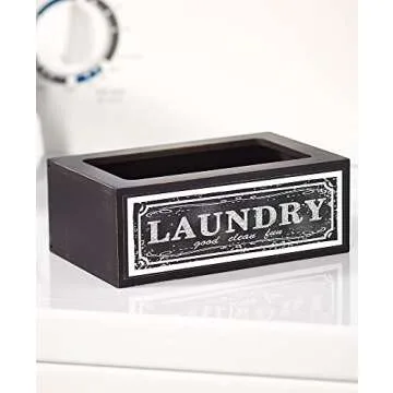Farmhouse Dryer Sheet Holder for Charming Laundry Spaces