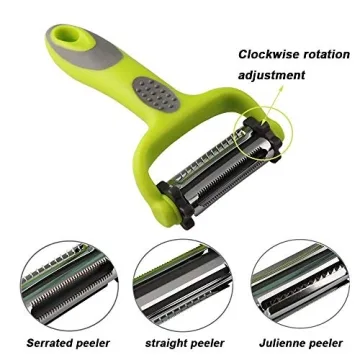 URBEST 3-In-1 Vegetable Peeler for Effortless Food Prep