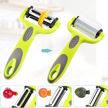 URBEST 3-In-1 Vegetable Peeler for Effortless Food Prep