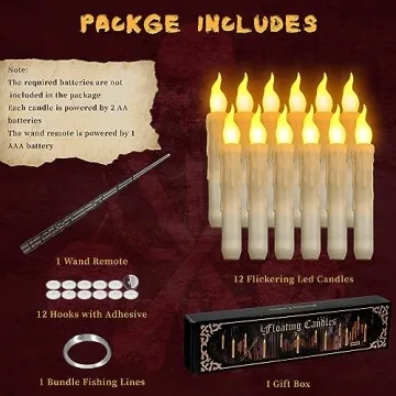 Floating Candles - Remote Controlled Halloween Decor