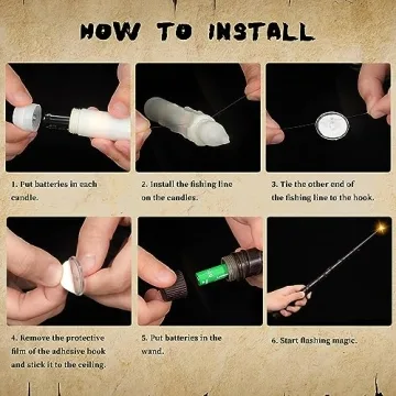 Floating Candles - Remote Controlled Halloween Decor