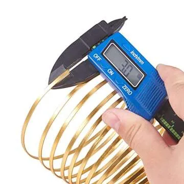 BENECREAT Gold 32 Feet Jewelry Craft Wire - Aluminum