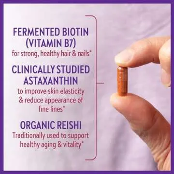 New Chapter Biotin Vegan Supplement for Hair Skin Nails