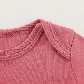 BESDEAR Sweet One Birthday Outfit Girl Baby Clothes Funny Baby Bodysuits First Birthday Gifts For Girls Mauve 12-18 months